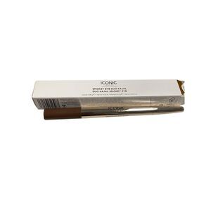 Iconic London Smokey Eye Duo Kajal Eyeliner + Eyeshadow in Brown NIB